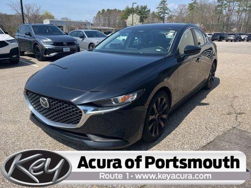 Jet Black 2024 Mazda Mazda3 FWD w/Select Package
