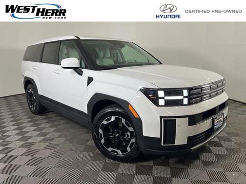 White 2026 Hyundai SANTA FE SE