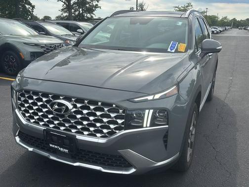 Gray 2023 Hyundai SANTA FE HEV Limited