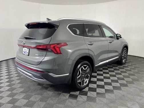 Gray 2023 Hyundai SANTA FE HEV Limited