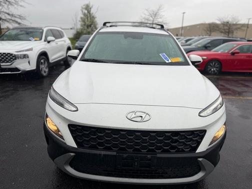 White 2023 Hyundai KONA SEL