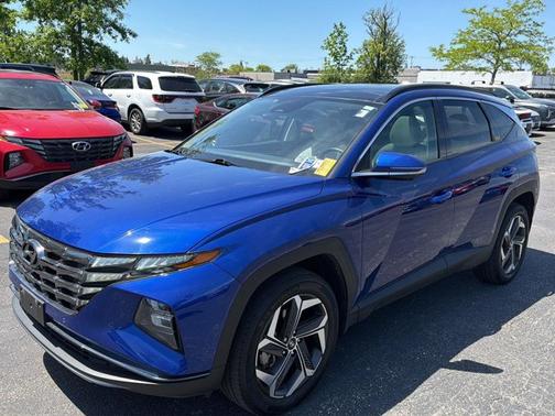 Blue 2023 Hyundai TUCSON Limited