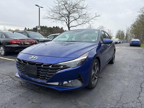 Blue 2023 Hyundai ELANTRA Limited