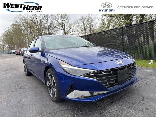 Blue 2023 Hyundai ELANTRA Limited