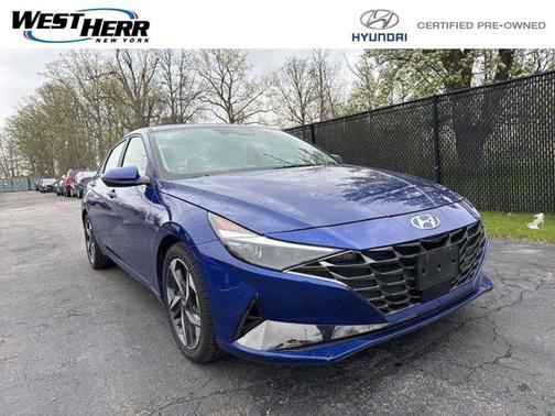 Blue 2023 Hyundai ELANTRA Limited