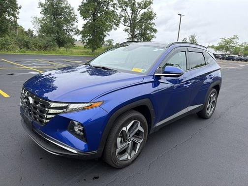 Blue 2024 Hyundai TUCSON Limited