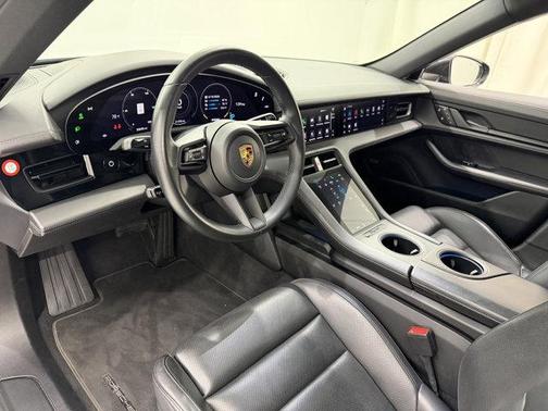 Volcano Grey Metallic 2022 Porsche Taycan 4