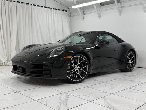 Black 2026 Porsche 911 Carrera 4S Cabriolet
