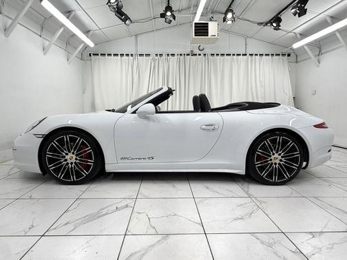 Carrara White Metallic 2016 Porsche 911 Carrera 4S Cabriolet