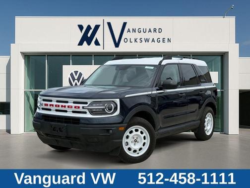 Blue Metallic 2023 Ford Bronco Sport Heritage