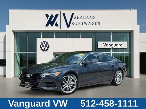 Triton Blue Metallic 2019 Audi A7 3.0T Premium Plus