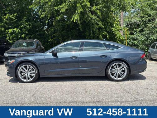 Triton Blue Metallic 2019 Audi A7 3.0T Premium Plus