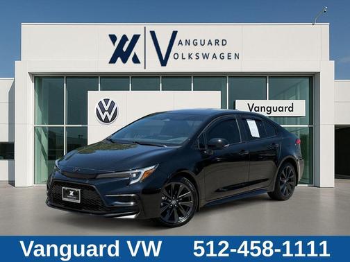 Midnight Black Metallic 2024 Toyota Corolla SE
