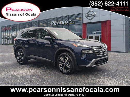 Deep Ocean Blue Pearl 2025 Nissan Rogue SL