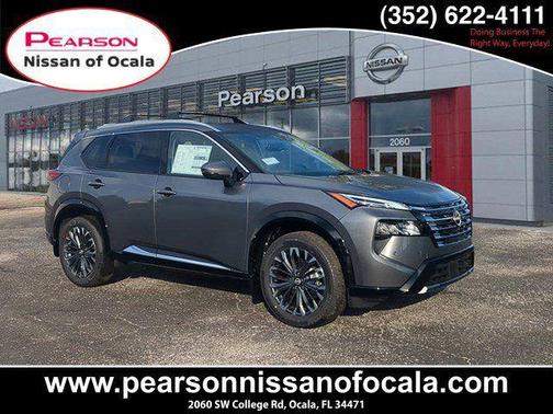 Gun Metallic 2026 Nissan Rogue Platinum