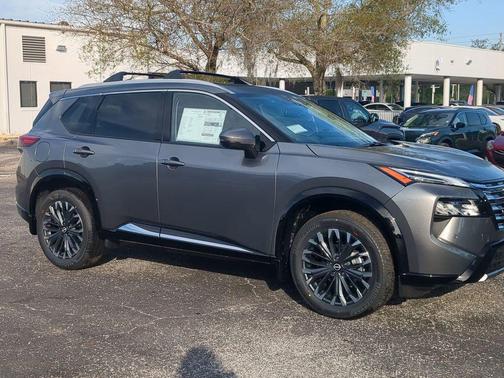 Gun Metallic 2026 Nissan Rogue Platinum