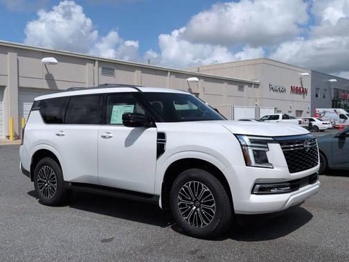 Aspen White 2026 Nissan Armada SL