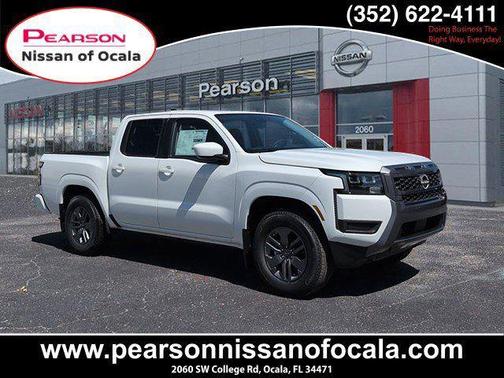 Glacier White 2026 Nissan Frontier SV