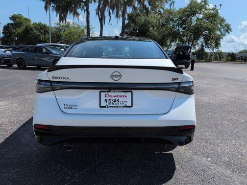 White / Black 2026 Nissan Sentra SR