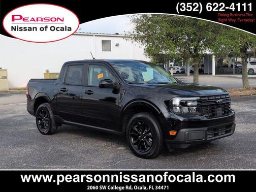 Shadow Black 2024 Ford Maverick Lariat