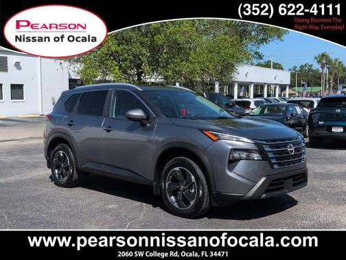 Gun Metallic 2024 Nissan Rogue SV
