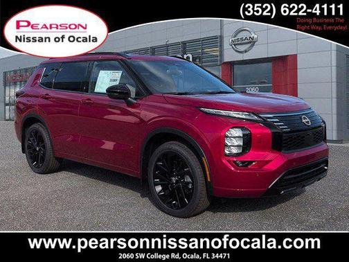 Royal Red 2026 Nissan Rogue Platinum