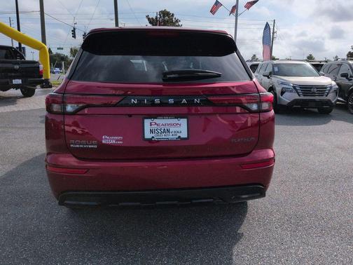 Royal Red 2026 Nissan Rogue Platinum