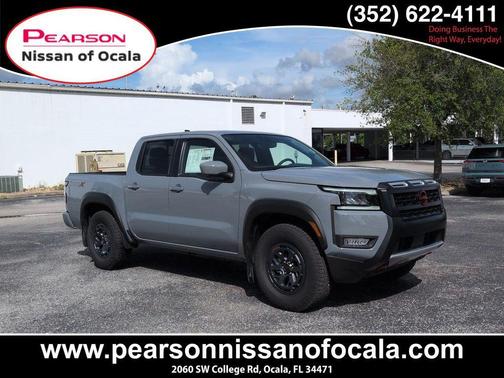 Boulder Gray Pearl 2026 Nissan Frontier PRO-X