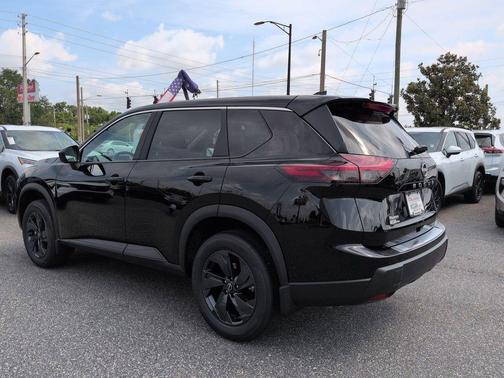 Super Black 2026 Nissan Rogue SV