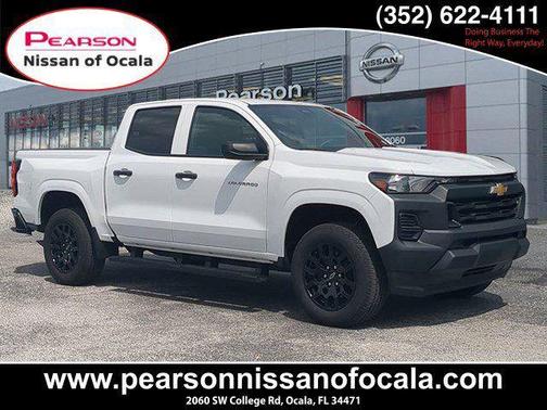 Summit White 2025 Chevrolet Colorado WT