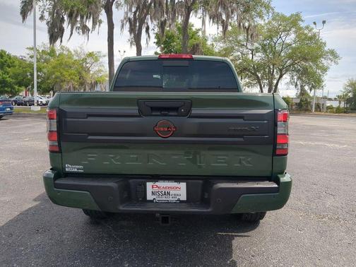 Tactical Green Metallic 2026 Nissan Frontier PRO-X