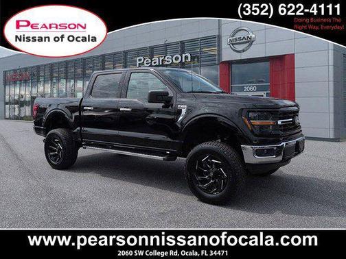 Agate Black Metallic 2025 Ford F-150 XLT