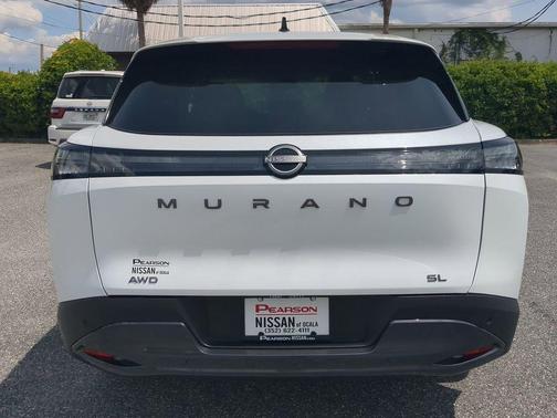Everest White Pearl Tricoat 2026 Nissan Murano SL
