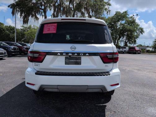 Aspen White 2023 Nissan Armada SL 2WD