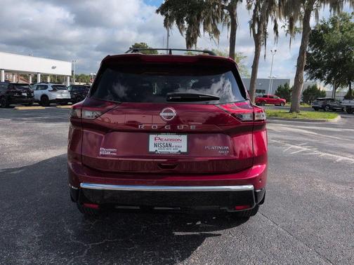 Scarlet Ember Tintcoat 2026 Nissan Rogue Platinum