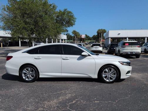 Platinum White Pearl 2020 Honda Accord LX 1.5T