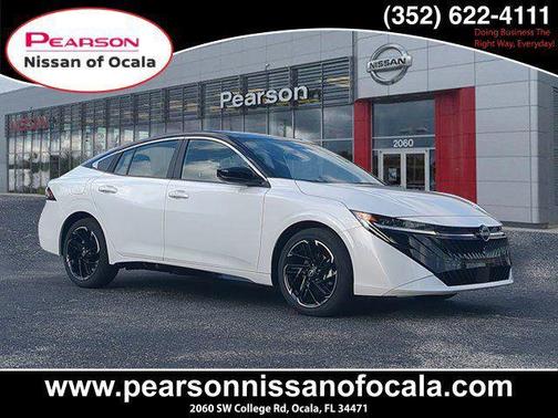 White / Black 2026 Nissan Sentra SR