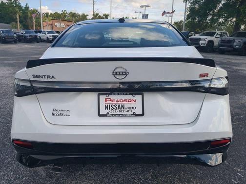 White / Black 2026 Nissan Sentra SR