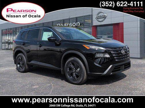 Super Black 2026 Nissan Rogue SV