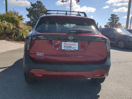 Scarlet Ember Tintcoat 2026 Nissan Kicks SV
