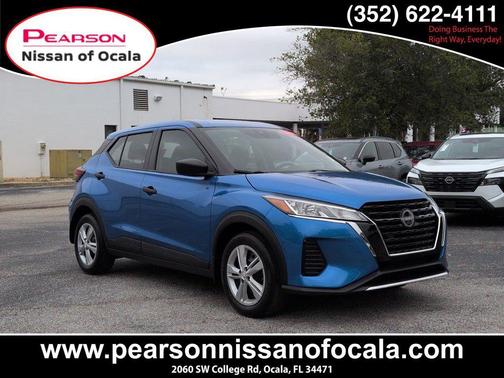 Electric Blue Metallic 2024 Nissan Kicks S