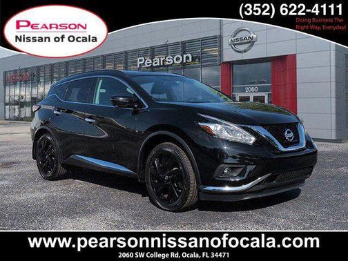 Magnetic Black 2017 Nissan Murano Platinum