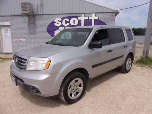 Silver 2012 Honda Pilot LX