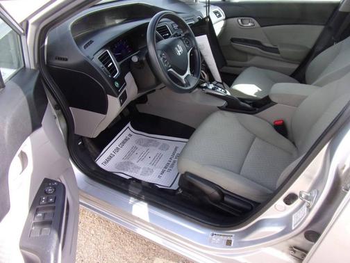 Silver 2014 Honda Civic LX