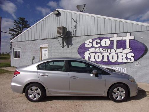 Silver 2014 Honda Civic LX