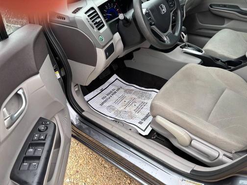 Pewter 2012 Honda Civic EX