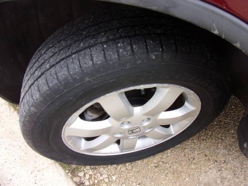 Maroon 2007 Honda CR-V EX