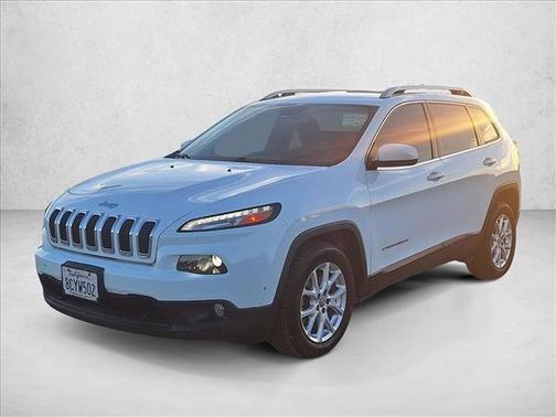 Bright White Clearcoat 2018 Jeep Cherokee Latitude