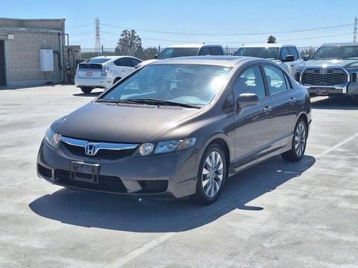 Urban Titanium Metallic 2010 Honda Civic EX-L