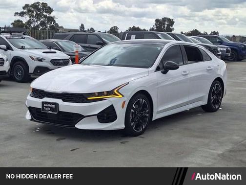 Glacial White Pearl 2022 Kia K5 GT-Line
